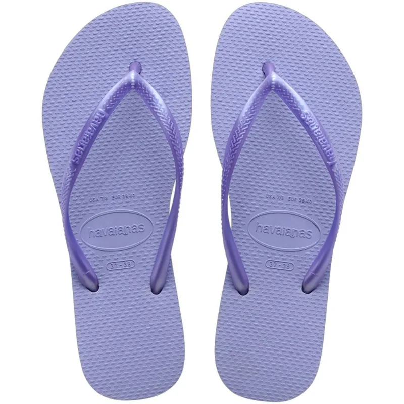Sandália Havaianas Feminina Slim Brisa Lilás 37/38