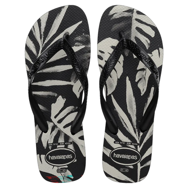 Chinelo Preto/Preto/Preto Aloha Havaianas n° 39/40 - Havaianas