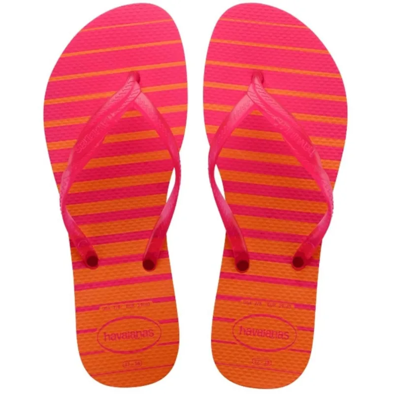 Sandália Havaianas Feminina Fantasia Style Laranja Begonia 37/38