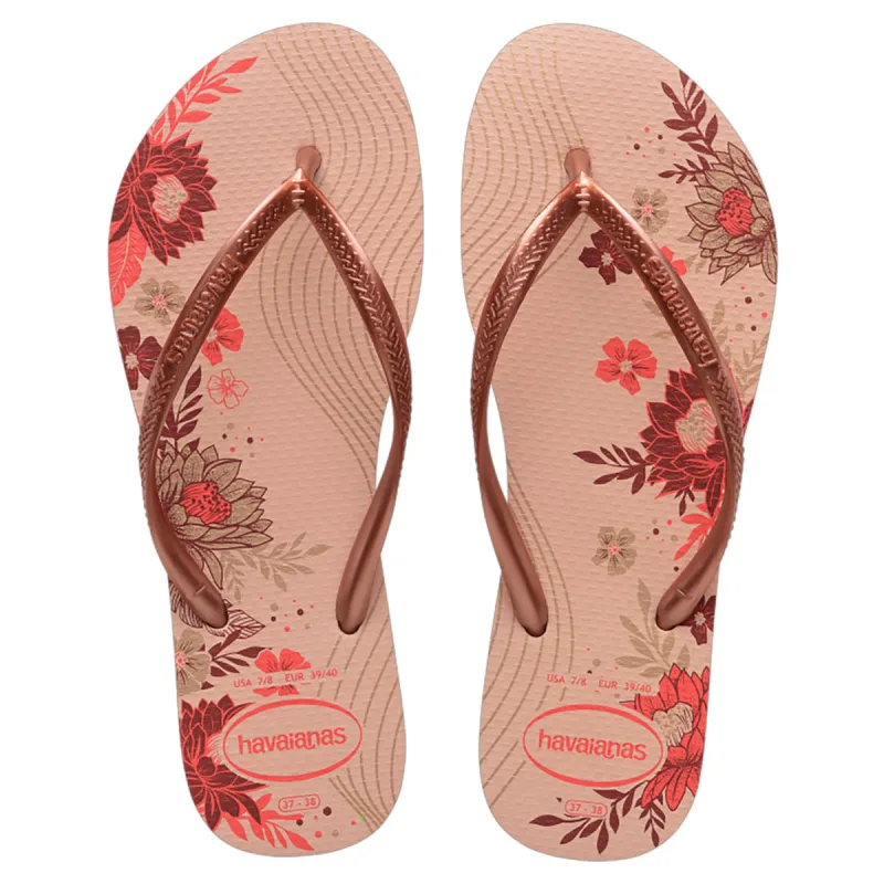 SAND HAV SLIM ORGANIC ROSA BALLET/DOU BLUSH 35/36( - Havaianas