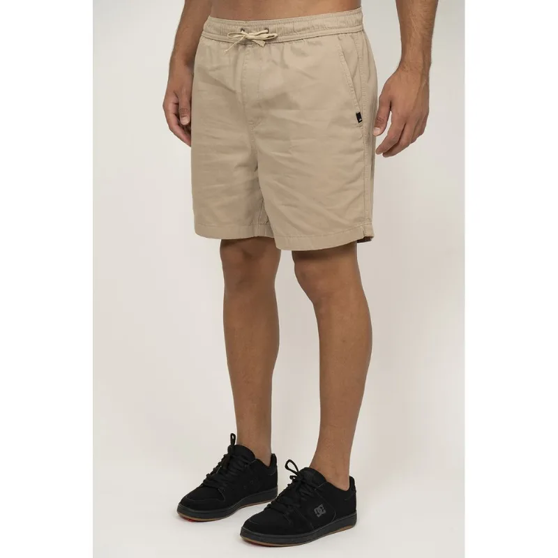 Bermuda Quiksilver Taxer Twill Flat Cáqui-Cáqui-G