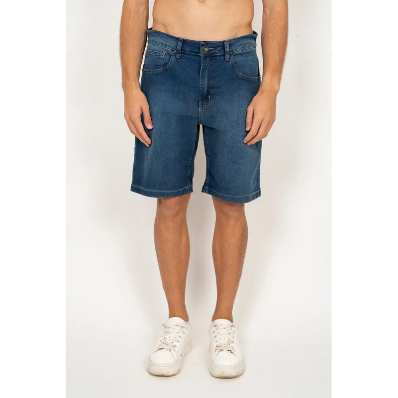 Bermuda Quiksilver Jeans Everyday Blue Azul-Azul-46