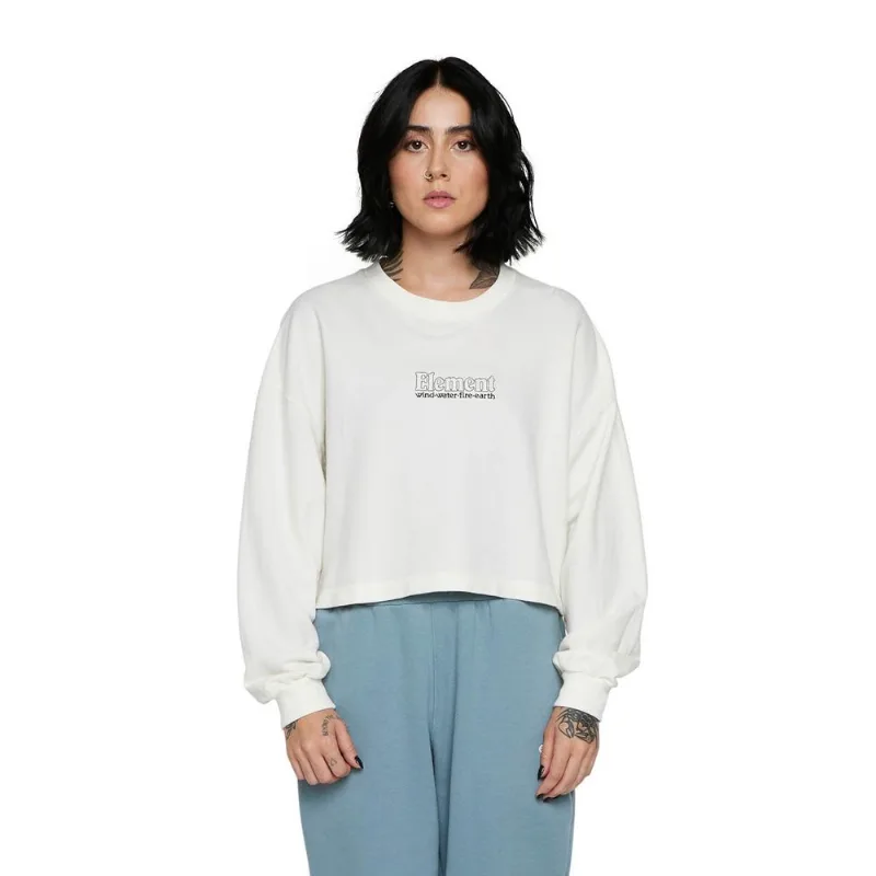 Blusa Element M/L Dial Womens Off White-Off White-M
