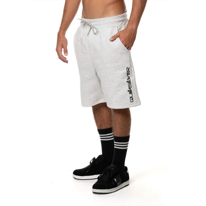 Bermuda Quiksilver Essential 280G Cinza Claro Mescla-CINZA CLARO MESCLA-P - Quiksilver