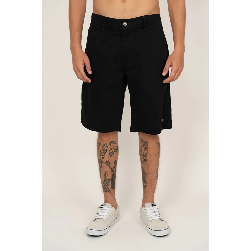 Bermuda Element Chino Twill Preto -Preto-44