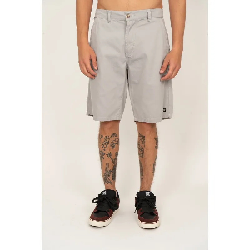 Bermuda Element Chino Twill Cinza -Cinza-42
