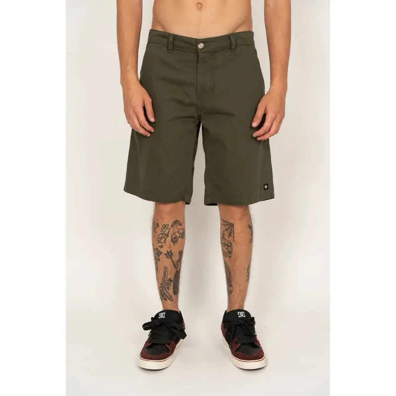 Bermuda Element Chino Twill Verde Militar -Verde Militar-46