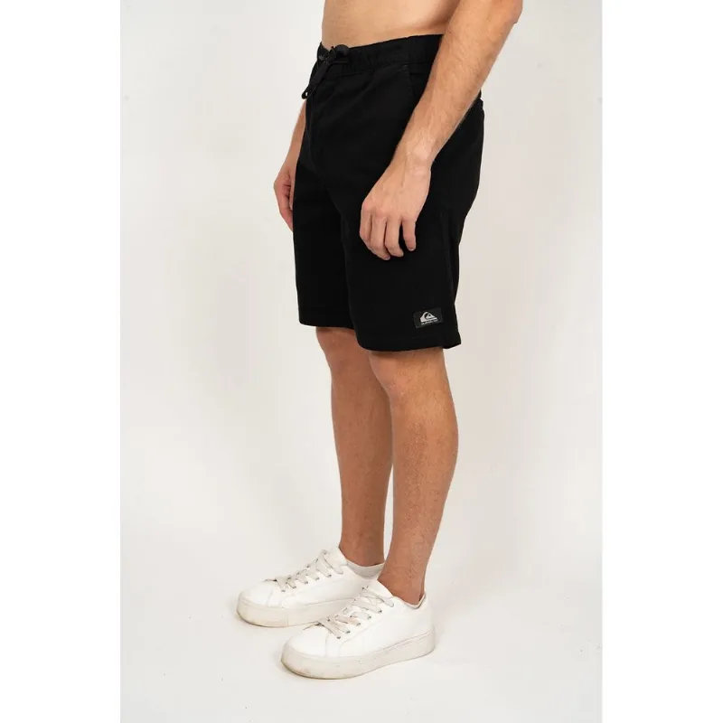 Bermuda Quiksilver Taxer Twill Preto-Preto-M