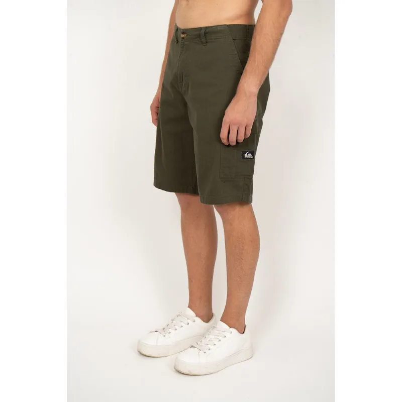 Bermuda Quiksilver Cargo Twill Verde Militar 40-Verde Militar-40