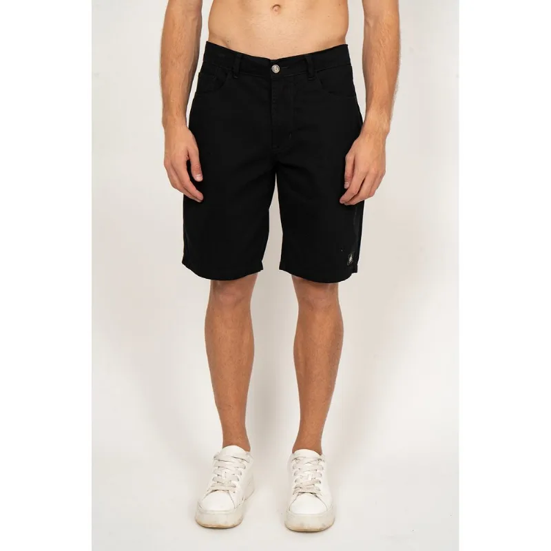 Bermuda Quiksilver Skate Twill Preto-Preto-46