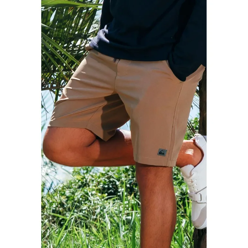 Bermuda Quiksilver Taxer Confy Cáqui Bermuda Quiksilver Taxer Confy Caq-Cáqui-GG