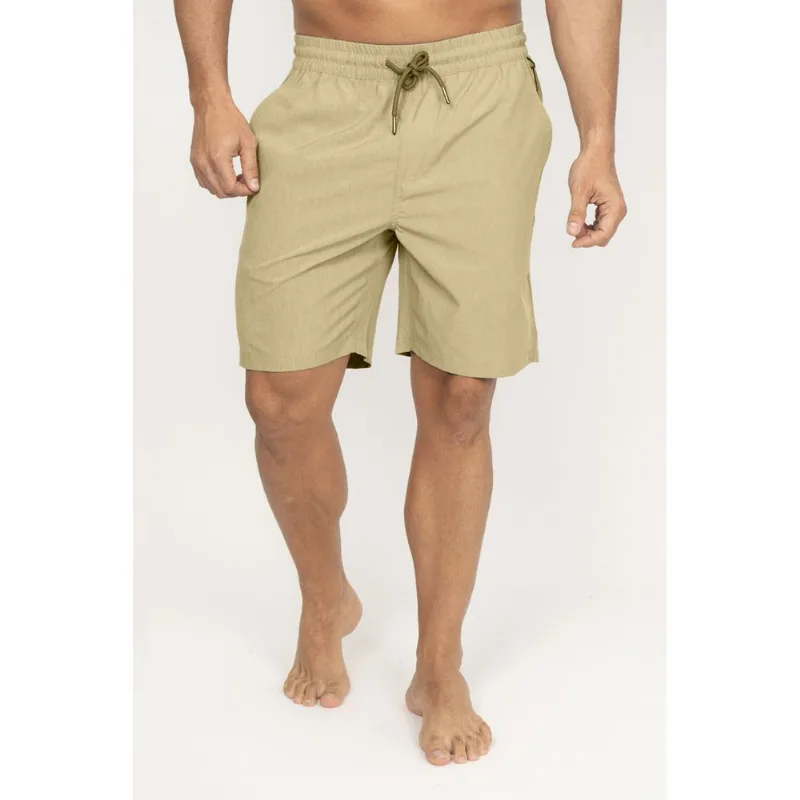 Bermuda Quiksilver Taxer Melange Cáqui Bermuda Quiksilver Taxer Melange Caq-Cáqui-G