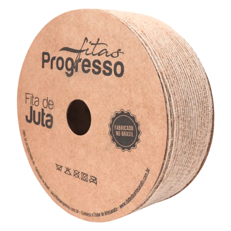 Fita de Juta Jt009 38 Mm Com 10m Cor 001 Natural