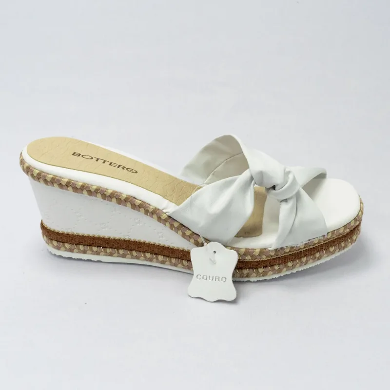 Tamanco Bottero 341623-5 Luana Square Branco
