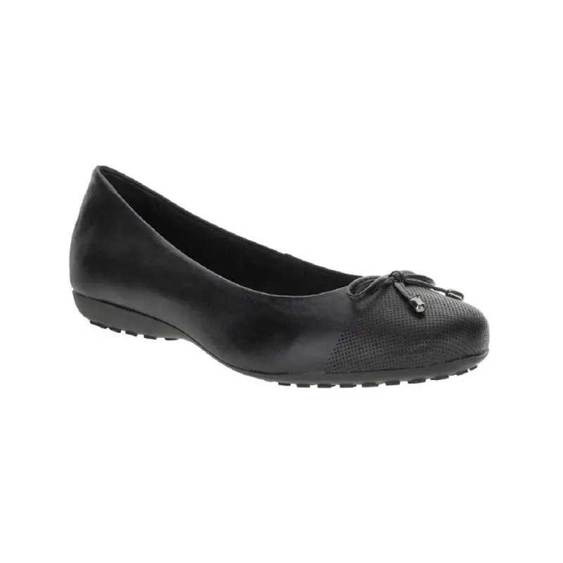 Sapatilha Fem Bottero Couro Atanado Laço Preto 346601-8