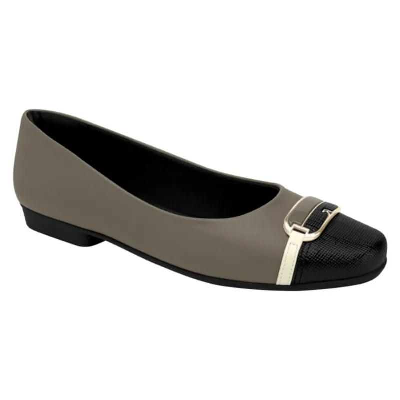 Sapato Sapatilha Baixo Joanete Fivela Piccadilly 250229