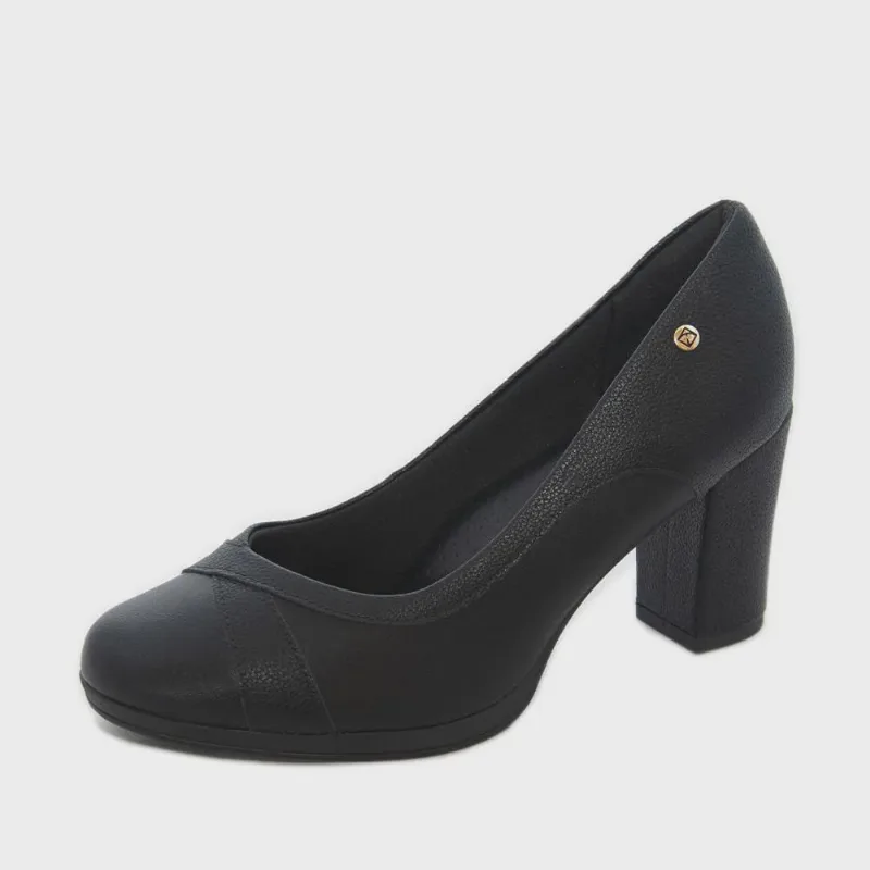 Sapato Feminino Piccadilly Salto Alto ref: 130232 relax-napa strech