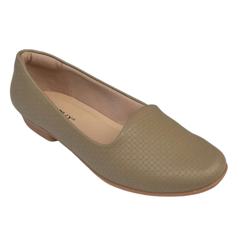 Sapatilha Feminina Piccadilly Napa Stretch Marrom 250132-455