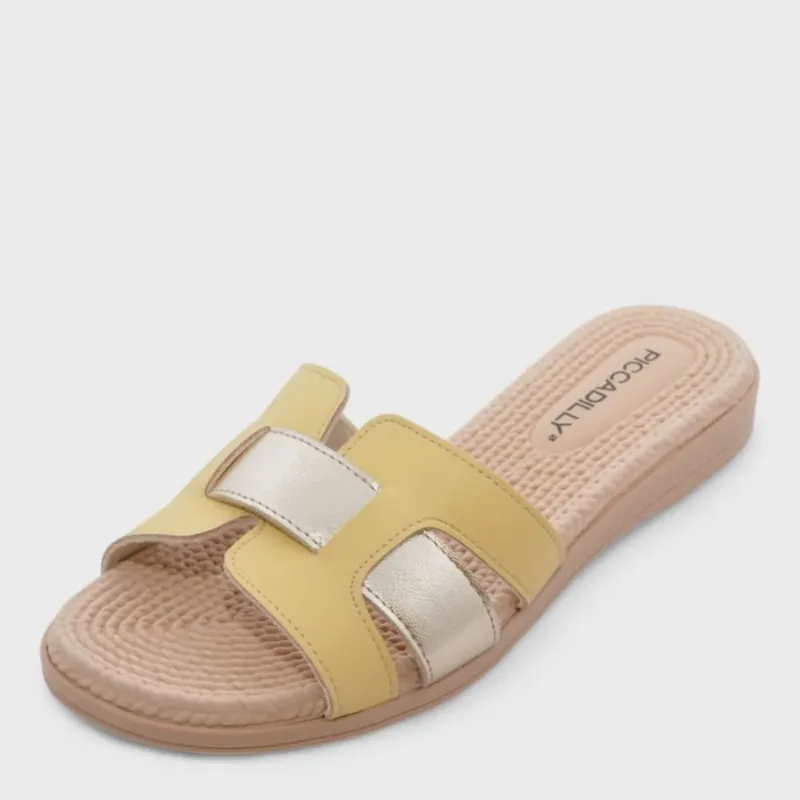 Tamanco Feminino Piccadilly Rasteiro ref: 513007 napa-napa firenze - Piccadilly