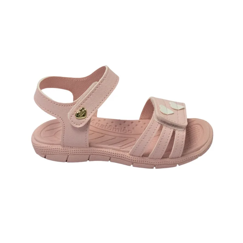 Sandália Klin 171183000 Tic Tac Casual Rosa
