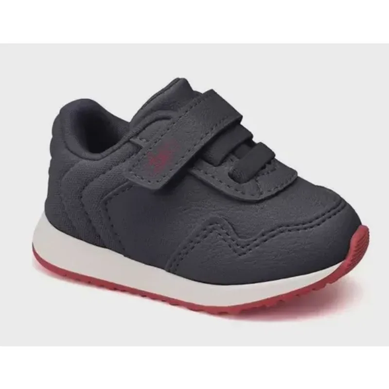 Tênis infantil menino klin walk baby vermelho/marinho 17 ao 22
