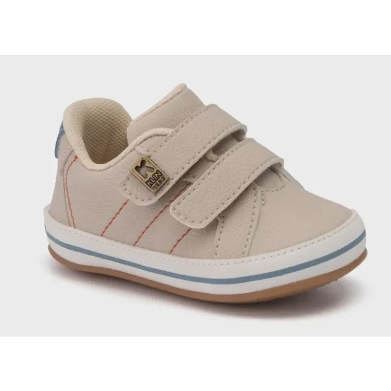 Tênis infantil menino klin algodão doce azul denim 17 ao 22