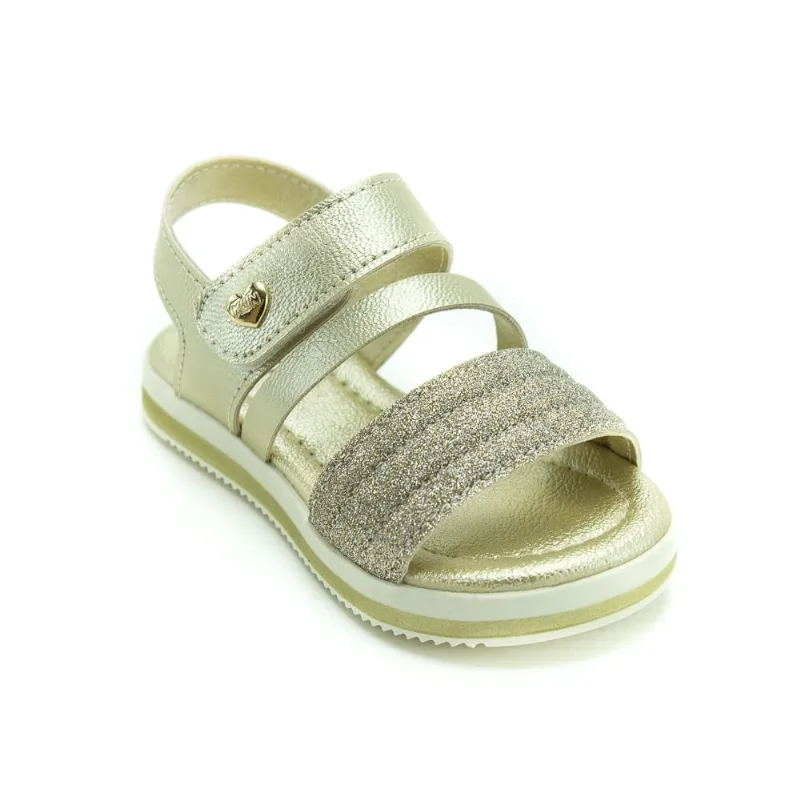Sandália Infantil Menina Klin Lolinha - Dourado
