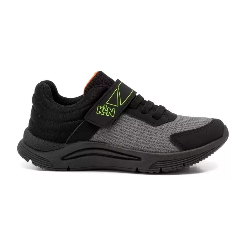 Tênis Infantil Klin New Sport Kids Conforto - Preto e Cinza