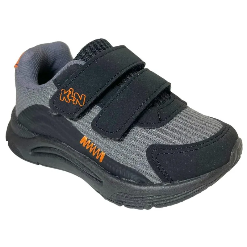 Tênis Esportivo Menino Klin New Sport Preto/Cinza 199112-1