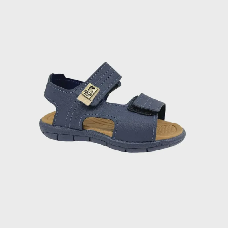 Sandália Infantil Menino Klin Tic Tac Papete Casual Conforto 171197