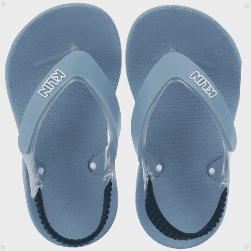 Chinelo Baby Klin Acqua Print Anatômico Resistente Confortável