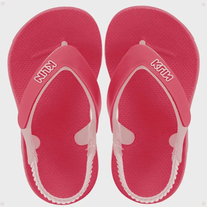 Chinelo Baby Klin Acqua Print Confortável Anatômico Resistente