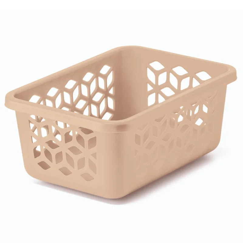 Cesto Organizador UZ Plástico Capuccino 1.5 Litros - Uz - Utilidades E Casa