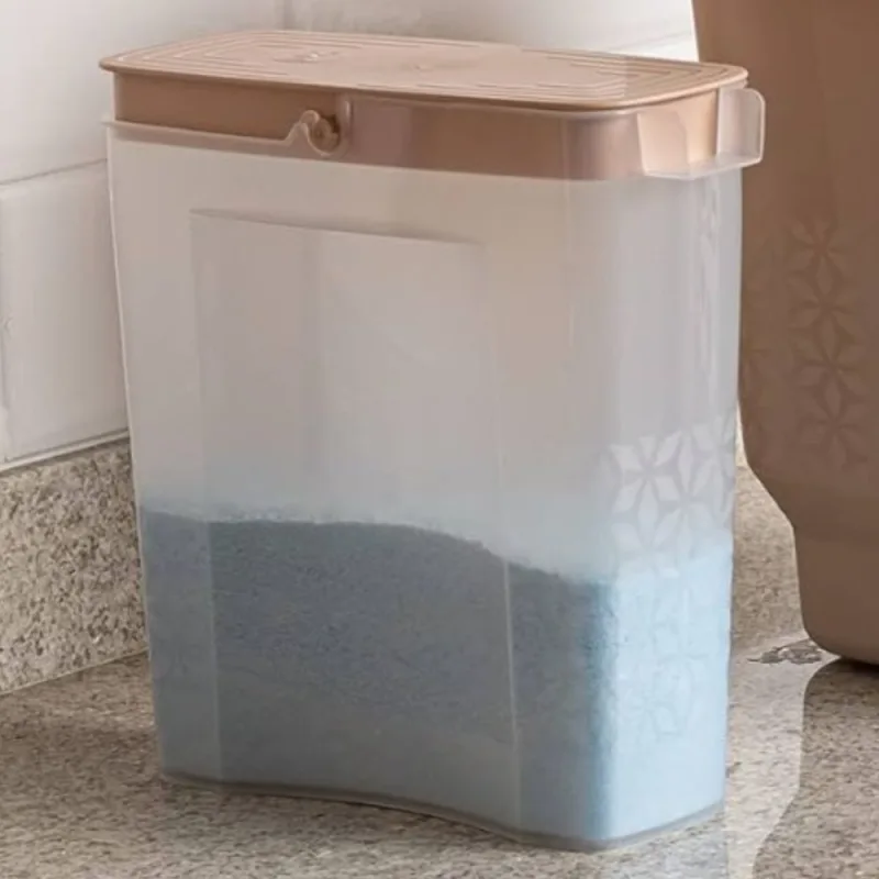 Porta Sabao Em Po de Plastico Capuccino (uz550-cap) - UZ Utilidades - Ud