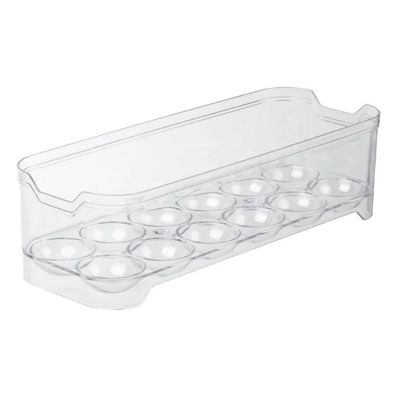Porta Ovos Para Geladeira Empilhavel Uz - Transparente