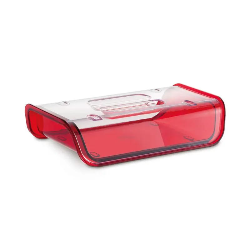 Porta Frios UZ Plástico com Tampa e Divisória Vermelho - Uz - Utilidades E Casa
