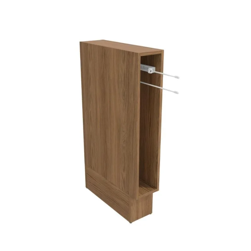 Nicho Toalheiro Kappesberg Celeste 100% Mdf Nogueira 15cm - kappesberg - Casa E Construção