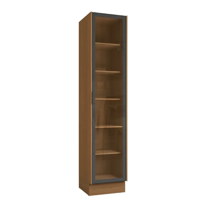 Paneleiro 50cm 1 Porta com Vidro Kappesberg PANELEIRO 1P VIDRO 50CM ACABAMENTO CNGR