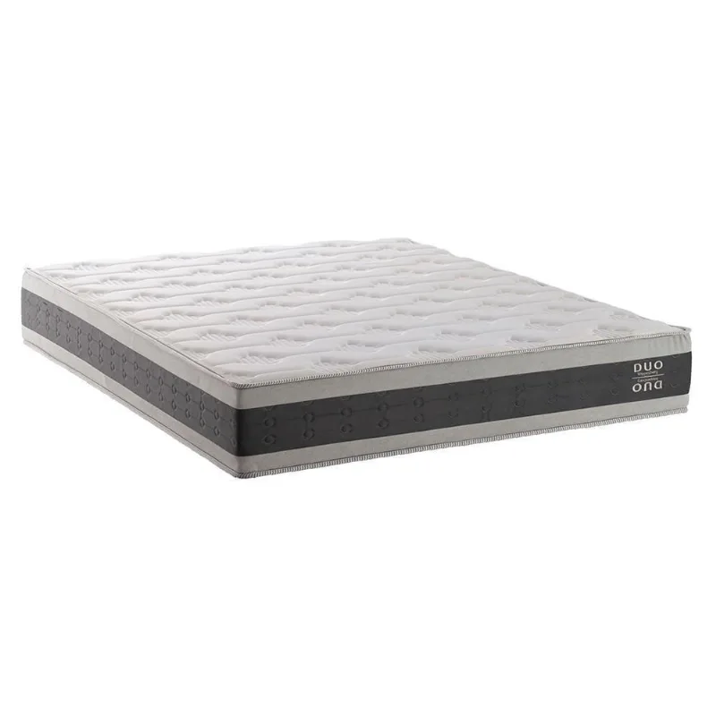 Colchão Casal Mola Ensacada Duo a Vácuo D28 Euro Pillow 138cmx188cm Cinza Kappesberg - Kappesberg