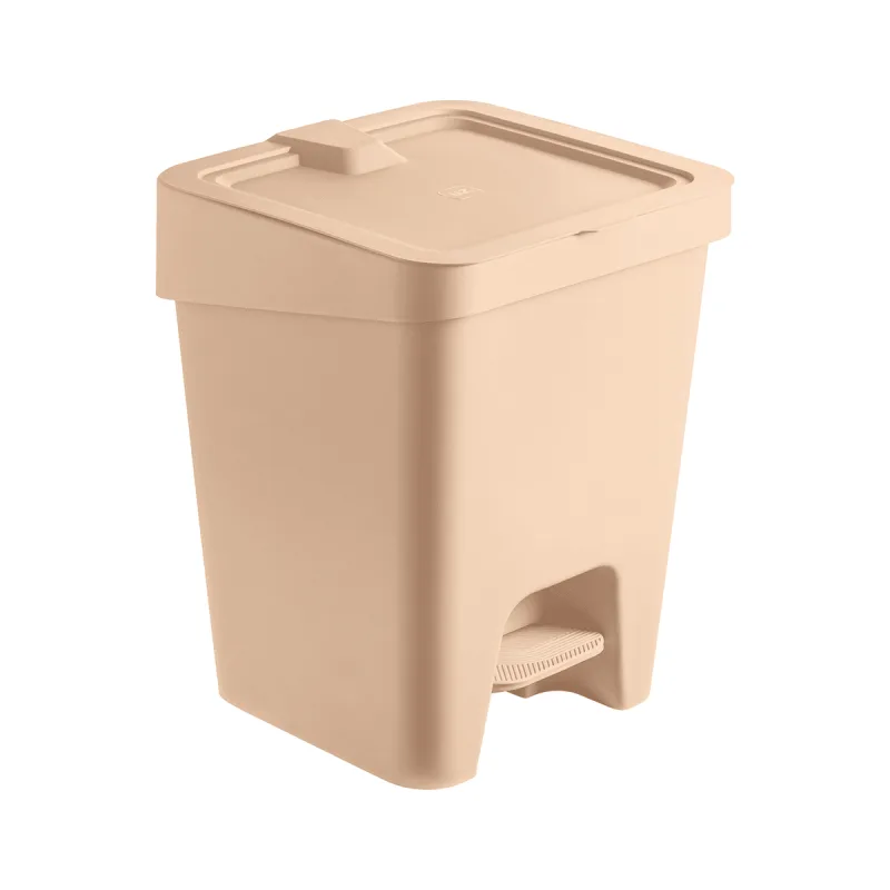 Lixeira Uz Plástica Capuccino 15 Litros - Uz