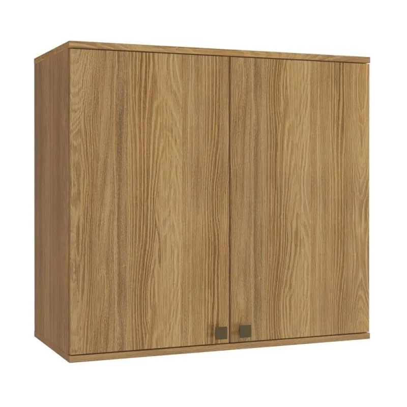 Armário Aéreo Celeste Kappesberg 100% Mdf 2 Portas Nogueira - Kappesberg