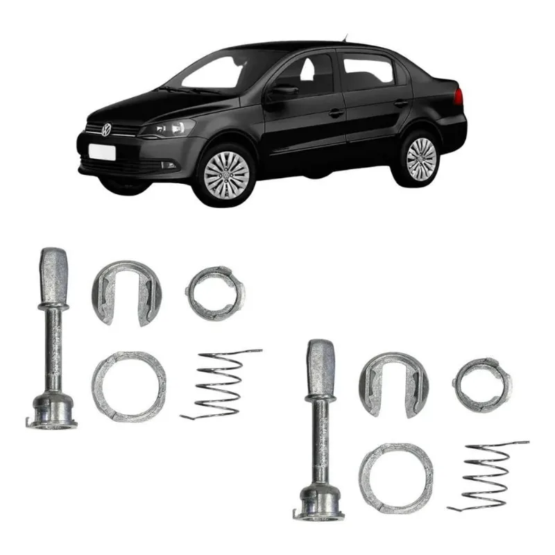 3x 2 Reparo Remo Cilindro Kit Porta Gol Voyage Saveiro G5 G6