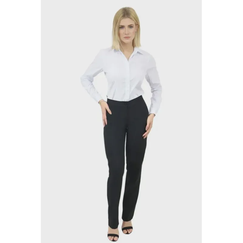 Calça Social Feminina Cigarrete com Bolso - Não Disponível