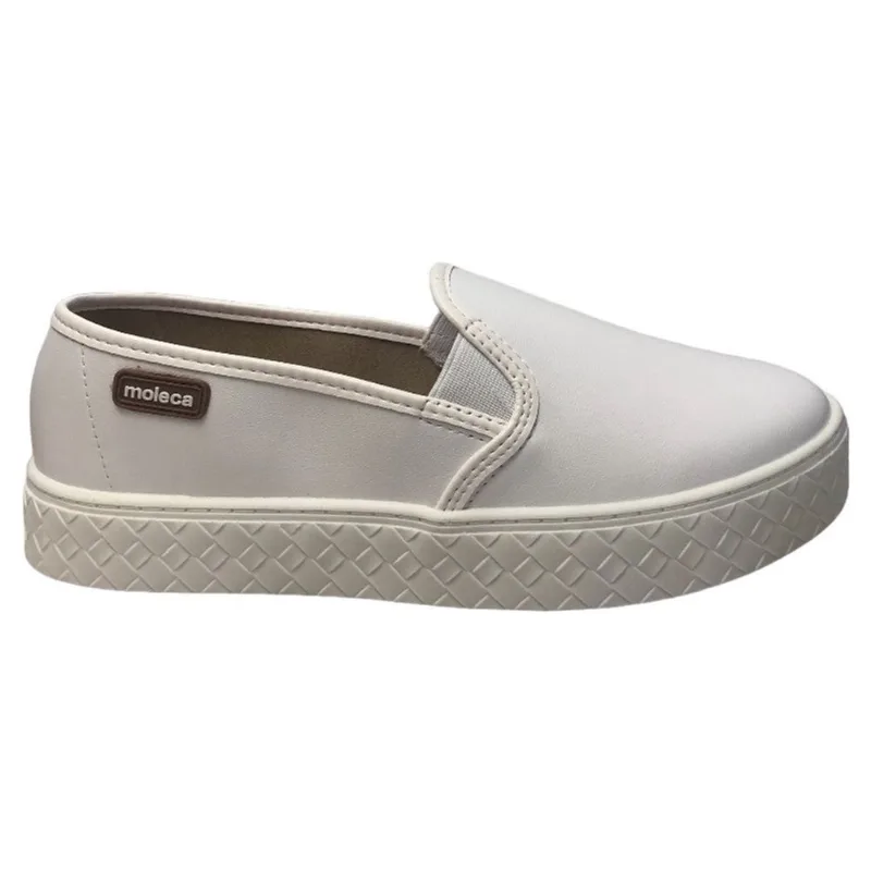 Tênis Moleca Slip On Flatform