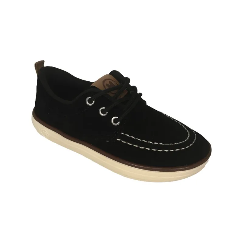 Sapato Casual Infantil Molekinho Camurça Preto 2827.121