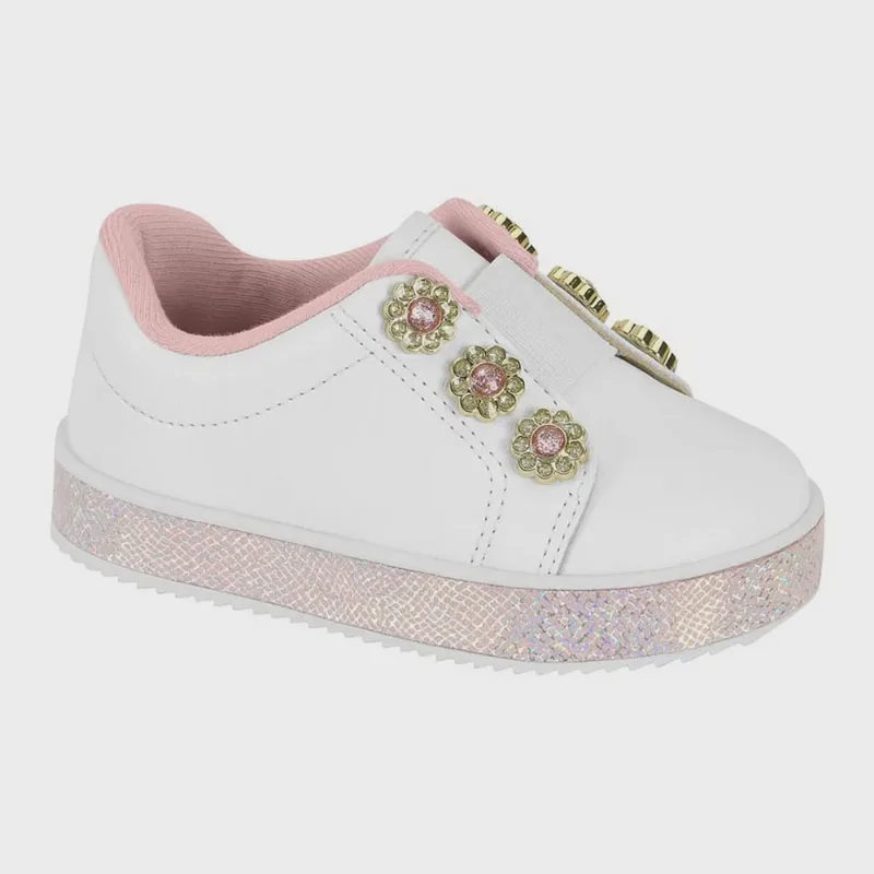 Tênis Menina Bebe Molekinha Slip On Elastico 2131.102