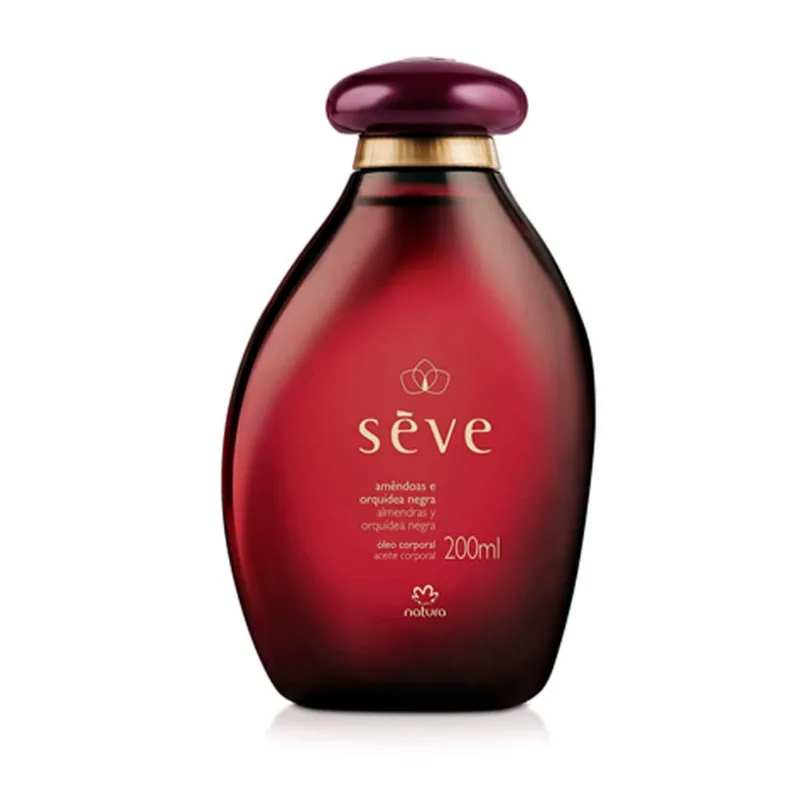 Óleo Corporal Sève Amêndoas e Orquídea Negra Natura 200ml