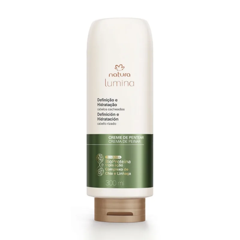 Natura lumina creme de pentear cabelos cacheados 300ml
