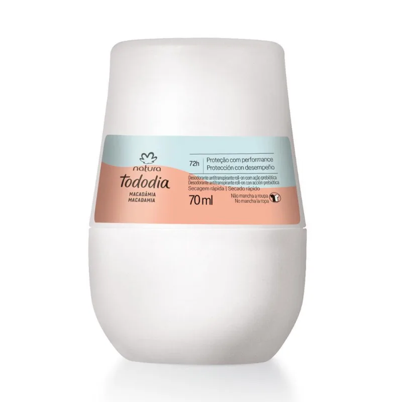 Natura Desodorante Tododia Roll-On Macadâmia - 70G