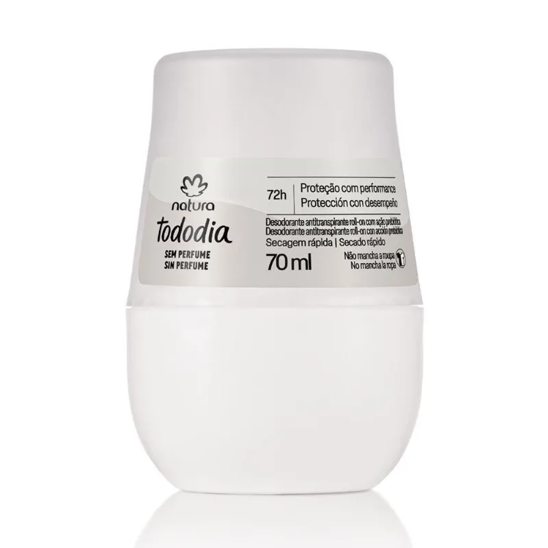 Natura Desodorante Tododia Roll-On Sem Perfume - 70G